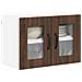 Armadi a pareti per cucina 2 pcs Rovere Marrone 60 x 31 x 40 cm - Foto miniatura 3