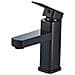 Rubinetto per lavabo da bagno, Blackswan, tipo M212, modello nero opaco, con display LCD, dimensioni 17,5 cm - Foto miniatura 1
