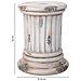 Colonna Decorativa Color Pietra, Cm 34x34x42h - Foto miniatura 3