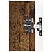 Credenza Legno antico 33 x 34,5 x 87 cm Legno ingegnerizzato - Foto miniatura 7