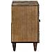 Armadio per Lavabo da Bagno con porta Marrone 62 x 33 x 58 cm - Foto miniatura 4