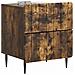 Armadio da Notte 2 pcs Rovere Fumo 43 x 34,5 x 49,5 cm - Foto miniatura 2