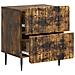 Armadio da Notte 2 pcs Rovere Fumo 43 x 34,5 x 49,5 cm - Foto miniatura 4