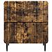 Armadio da Notte 2 pcs Rovere Fumo 43 x 34,5 x 49,5 cm - Foto miniatura 5