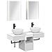 Set di Armadi da Bagno 5 pcs Bianco 43 x 11,5 x 60,5 cm - Foto miniatura 1
