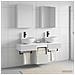 Set di Armadi da Bagno 5 pcs Bianco 43 x 11,5 x 60,5 cm - Foto miniatura 2