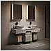 Set di Armadi da Bagno 5 pcs Bianco 43 x 11,5 x 60,5 cm - Foto miniatura 4
