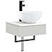 Set di Armadi da Bagno 5 pcs Bianco 43 x 11,5 x 60,5 cm - Foto miniatura 5