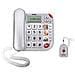 SUPERBRAVOPLUS telefono a filo con display LCD - Foto miniatura 6