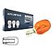 Confezione da 10 Pezzi Lampada Alogena T20 WY21W 12V 21W Arancione Amber - Foto miniatura 1