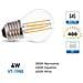Lampadine Led E27 4w G45 Filamento Luce Naturale 4k Vt-1980 4427 - Foto miniatura 1