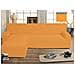 Copridivano Genius Con Penisola Chaise Longue Modello Swing Colore Arancio Sinistra Arancio - Foto miniatura 1