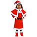 Costume Mamma Natale Per Bambina - Taglia: 3- 4 Anni (98 - 115 Cm)  - Foto miniatura 1
