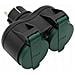 V-tac Vt-1102-2 Adattatore Elettrico Da Giardino 2 Prese 16a Eu Standard Corpo Nero E Verde Ip44 - Sku 8812 - Foto miniatura 1