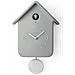 Qq Home Orologio A Cucù Con Pendolo, 24.8 X 12 X 39 Cm, Grigio (light Grey)  - Foto miniatura 1