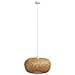 Lampada A Sospensione In Bambù - P 45 X H 145 Cm - Beige - Foto miniatura 3
