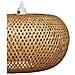 Lampada A Sospensione In Bambù - P 45 X H 145 Cm - Beige - Foto miniatura 4