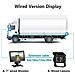 12v-24v 7 Dello Schermo A Cristalli Liquidi Dellautomobile Tft Hd Monitor Bus Truck Trailers 18leds Ir Di Visione Notturna Impermeabile Di Retrovisione Che Inverte Macchina Fotografica Di Sostegno Con Il Video 10m Cavo - Foto miniatura 1