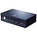 SimPro Dock 2 Docking Station per Notebook Cablato Thunderbolt 3 / 4x USB 3.2 4x Display - Nero / Blu - Foto miniatura 2