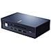 SimPro Dock 2 Docking Station per Notebook Cablato Thunderbolt 3 / 4x USB 3.2 4x Display - Nero / Blu - Foto miniatura 7