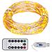 Stringa LED con 150 Luci LED Bianco Caldo 15 m PVC - Foto miniatura 1