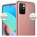 Custodia Compatibile Con Xiaomi Redmi 10 / Redmi Note 11 4g In Oro Rosa Metallico - Coperchio Protettivo In Silicone Tpu Flessibile - Foto miniatura 5