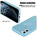 Custodia Compatibile Con Apple Iphone 11 Pro Max In Turchese Opaco - Coperchio Protettivo In Silicone Tpu Flessibile E Con Protezione Per La Fotocamera - Foto miniatura 3