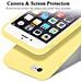 Custodia Compatibile Con Apple Iphone 6 / Iphone 6s In Liquid Giallo - Coperchio Protettivo In Silicone Tpu Flessibile - Foto miniatura 5