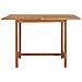 Tavolo Pranzo Da Giardino 110x110x75 Cm Legno Massello Di Teak - Foto miniatura 2