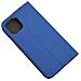 Custodia Book Orizzontale Sensitive Case Per Apple Iphone 12 - 12 Pro Blu - Foto miniatura 3