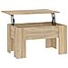 Tavolino Da Salotto Rovere Sonoma 79x49x41 Cm Legno Multistrato - Foto miniatura 4