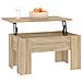 Tavolino Da Salotto Rovere Sonoma 79x49x41 Cm Legno Multistrato - Foto miniatura 5