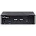 Switch KVM USB C, KVM DisplayPort a 2 porte con video HDR 4K 60Hz UHD, Audio da 3,5 mm, Hub USB con 4x USB HID e 2x USB 3.0 tipo A 5Gbps, Commutazione Hot Key, Compatibile con Thunderbolt 3 e 4 - Foto miniatura 3