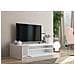 Mobile Porta Tv Roberto, Credenza Bassa Da Soggiorno A 2 Ante, Base Porta Tv, 100% Made In Italy, Cm 150x40h37, Bianco Lucido - Foto miniatura 4