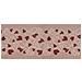 Tappeto Passatoia Tessuto Jacquard Linea Emozioni Dis Amour Tortorosso 57x230 Tortorosso - Foto miniatura 1