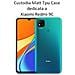 Custodia Tpu Silicone Cover Case Per Xiaomi Redmi 9c Black - Foto miniatura 2