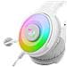 H350W-RGB-1 cuffia e auricolare Cablato A Padiglione Giocare USB tipo A Bianco - Foto miniatura 4