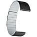 Cinturino Garmin Fenix, Cinturino Per Orologio Garmin In Silicone Magnetico Compatibile Con Fenix 8/7/6/5 Black+grey 26 Mm - Foto miniatura 5