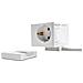 Presa di corrente Cube a 3 vie con chiusura a prova di bambino e caricatore USB PD 3.0 20 W, cavo da 1,5 m, bianco - Foto miniatura 6
