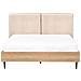 Letto Bouclé Limanton 140 X 200 Cm Beige - Foto miniatura 5