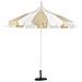 Ombrellone Da Esterno 245 Cm Minoa Bianco /beige - Foto miniatura 3