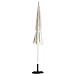 Ombrellone Da Esterno 245 Cm Minoa Bianco /beige - Foto miniatura 4