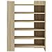 Lusso Casadino -  Scarpiera Rovere Sonoma 74,5x37,5x100 Cm In Legno Multistrato - Foto miniatura 3