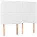 Giroletto Molle con Materasso e LED Bianco 140x200cm Similpelle - Foto miniatura 7