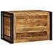 Scatola di Stoccaggio 80x50x50 cm Legno Massello di Acacia - Foto miniatura 1