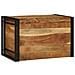 Scatola di Stoccaggio 80x50x50 cm Legno Massello di Acacia - Foto miniatura 7