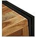 Scatola di Stoccaggio 80x50x50 cm Legno Massello di Acacia - Foto miniatura 8