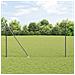Euro Fence con 7 Paletti a Punta 1,6x10 m in Acciaio Zincato Grigio - Foto miniatura 2