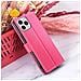 Custodia A Portafoglio Per Iphone 12 Pro Max Con Supporto E Linguetta Magnetica, Fucsia - Foto miniatura 3