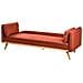 Divano Letto Asaa Tessuto Rosso - Foto miniatura 5